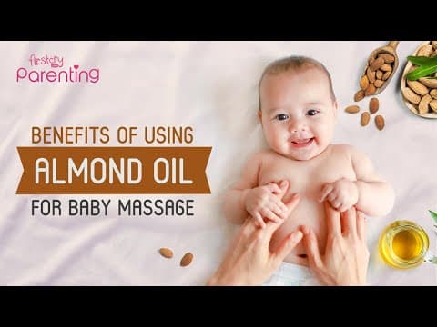Almond oil for baby massage-benefits and precautions