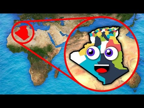 Algeria - Country Geography and Provinces - Countries of the World Song