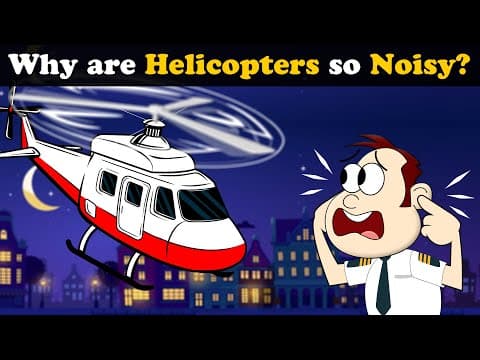 Why Are Helicopters So Loud? + more videos | #aumsum #kids #science #education #whatif