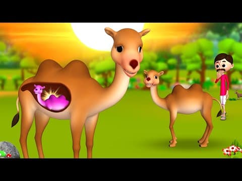 గర్భవతి ఒంటె - Pregnant Camel's Pain Telugu Moral Stories | Telugu Fairy Tales | JOJO TV Telugu