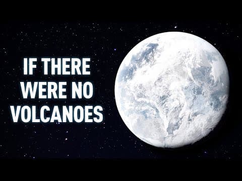 What if all the Earth volcanoes on disappeared today?