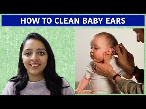 How to clean baby ears-myths broken-new parents must watch