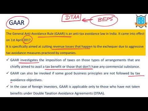 What is GAAR ? || General Anti Avoidance Agreement అంటే ఏమిటి?