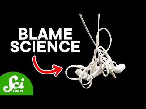 Why Are Your Headphones Always in a Knot? Science Explains