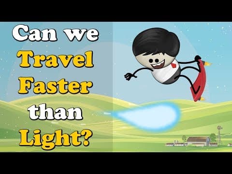 Can we Travel Faster than Light? + more videos | #aumsum #kids #science #education #children