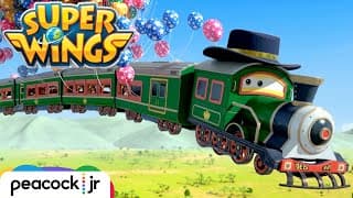 Up,Up  Away All Aboard the Animal Train  SUPER WINGS