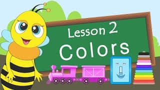 Colors. Lesson 2. Educational video for children (Early childhood development)