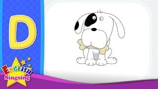 D Phonics - Letter D - Alphabet song | Learn phonics for kids