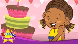 Happy birthday! This is for you. (Birthday song) - Education Rap for Kids - English song with lyrics