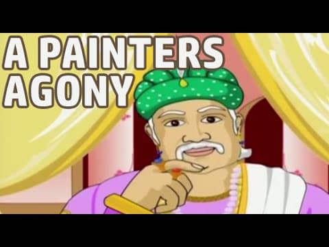 Akbar and Birbal stories | A Painters Agony | Animated story