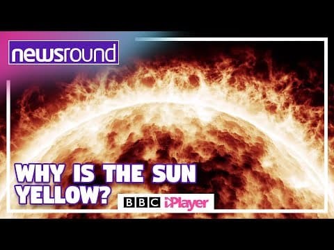 Why is the Sun Yellow? ☀️ | Big Question | Newsround