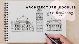 How To Draw Buildings | More Architecture Doodles