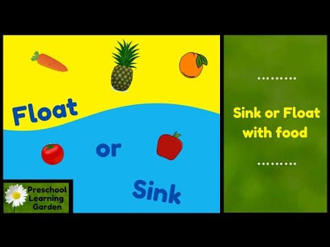 Will a pineapple sink or float? sink or float food science experiment for kids
