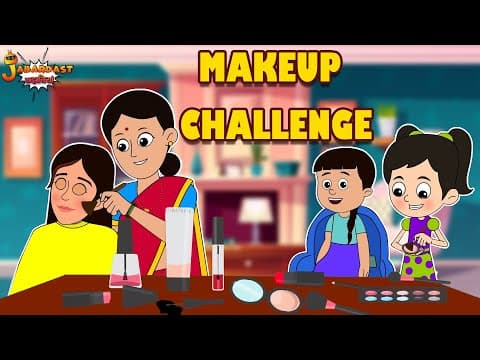 MAKEUP CHALLENGE | बेबी का मेकअप | Magical Beauty Parlour | Jabardast Hindi Kahaniya | Moral Story