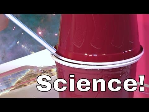 Air Pressure Vs. Water Pressure - Who Will Win Science Experiment Teaches Pressure Balance