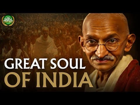 Gandhi - india's great soul documentary