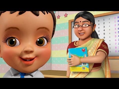 My respected teacher - kids song - kids nursery animated rhymes for kids