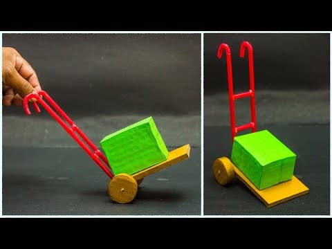 Wheel And Axle Projects | Load Cart Working Model