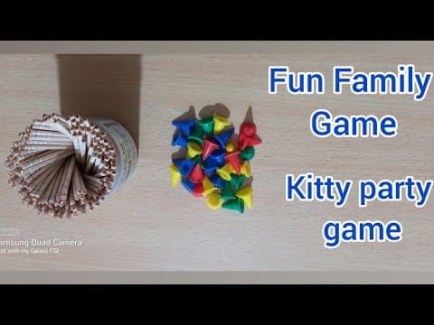 Fun family game #26/fun games for all parties