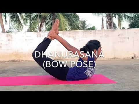 Dhanurasana - bow pose il strengthy back
