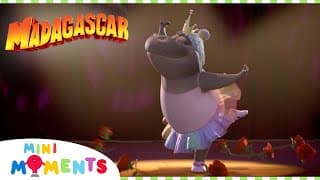 Gloria as the Swan Princess Madagascar A Little Wild  Mini Moments