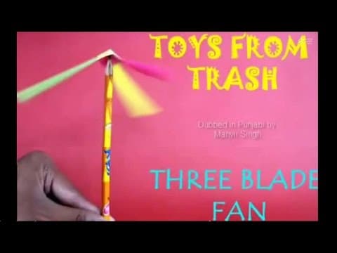 Three blade fan - telugu