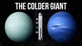 Why is Uranus Colder Than Neptune if Neptune is Farther From The Sun