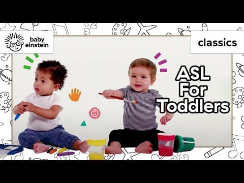 Sign Language with Kids - Toddlers Learn ASL - My First Signs Part 2