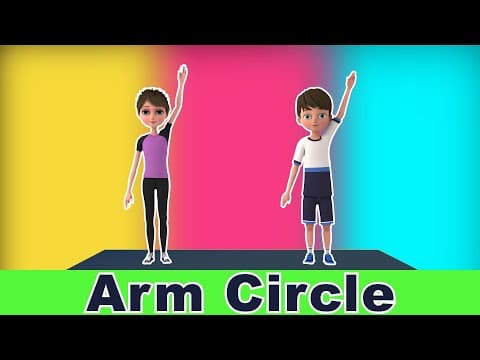Arms Circle exercise for kids| warm up exercise | stretch Exercise Kids Exercise