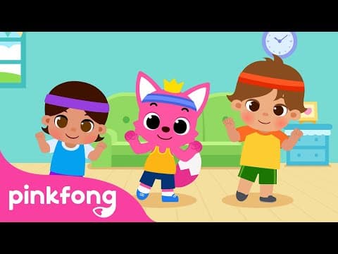 Work Out with My Family at Home | Stay Healthy | Healthy Habits Song