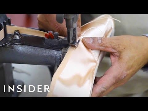 How Ballet Pointe Shoes Are Made | The Making Of
