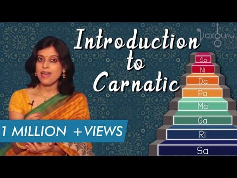 Introduction to Carnatic Music | VoxGuru ft. Pratibha Sarathy