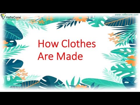 How clothes are made l natural fabrics and man made fabric