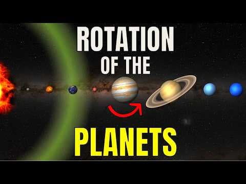 Planetary Rotation & Day Lengths Across The Solar System
