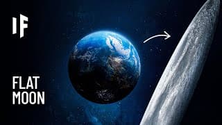What If the Moon Was Flat?