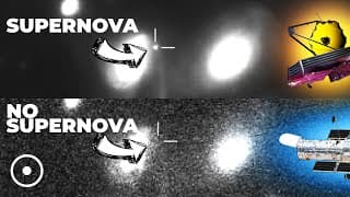 Webb Found A Supernova Hubble Did not See