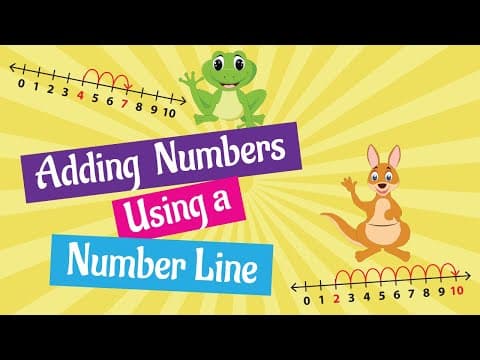 Addition Using a Number Line | Get Set, and Hop!