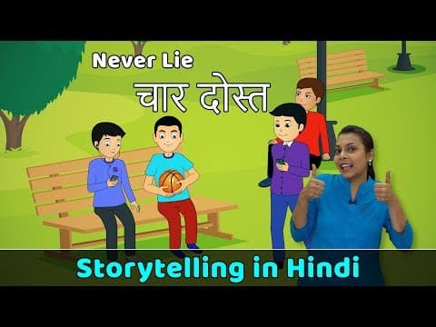 Never Lie Story in Hindi | Moral Stories in Hindi For Kids | Storytelling For Kids | Story Time