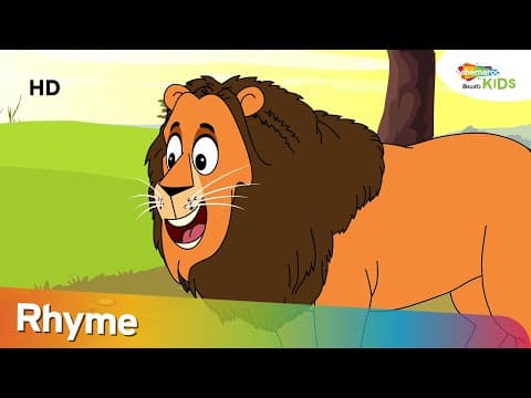 Magnificent Lion Rhyme in Telugu | Rhyme For Children | Shemaroo Kids Telugu