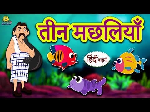 तीन मछलियाँ - Hindi Kahaniya | Hindi Story | Bedtime Stories | Koo Koo TV