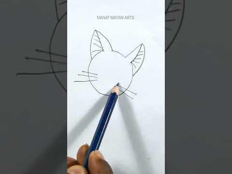 Very Easy Cat🐱 Drawing 