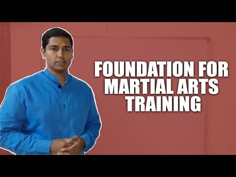 Foundation For Martial arts Training || Telugu || Martial Arts || Martial Wisdom