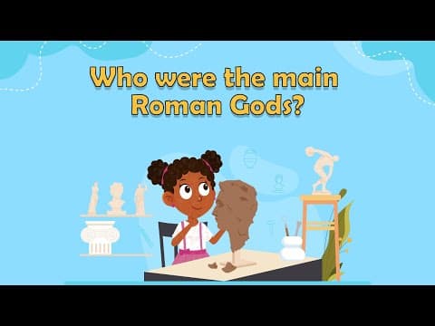 Roman Gods Facts for Kids - Facts about Ancient Roman Gods - Roman Gods KS2 - Romans Facts for Kids
