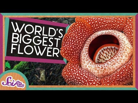 The biggest flower in the world! - corpse flower