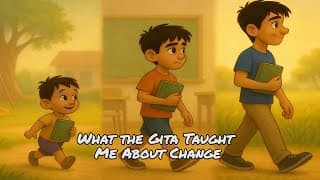 What the Gita Taught Me About Change – A Kids Story (Bhagavad Gita 2.13)
