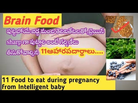 11 Food To Eat During Pregnancy For An Intelligent Baby