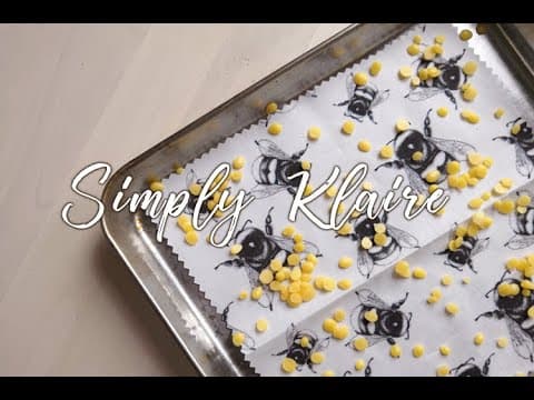 How To Make A Beeswax Wrap