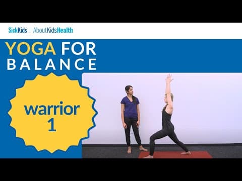 Yoga for Balance  Warrior 1