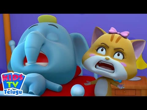 Insomnia, ఇది పిజ్జా సమయం  Telugu Funny Cartoons for Kids