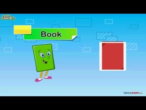 Let's Learn About the RECTANGLE SHAPE Math for Kids